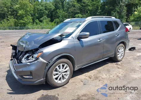 2019 Nissan Rogue Sv z USA, uszkodzony, nr VIN KNMAT2MTXKP547623